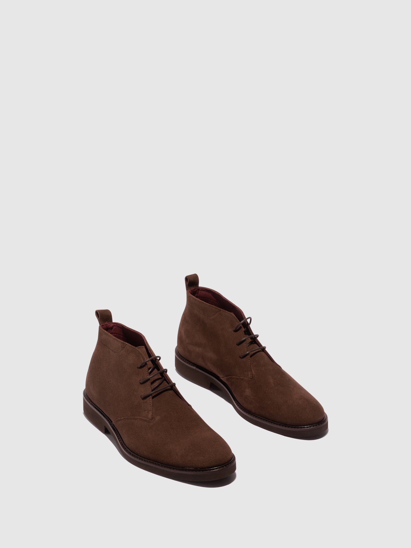 Boldano Brown Lace-up Ankle Boots - Boldano
